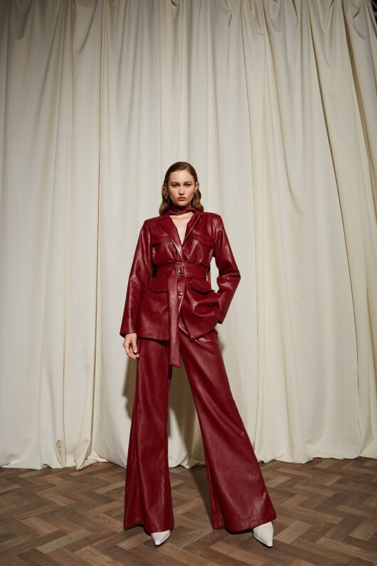 Alternative view of Daria eco leather pant