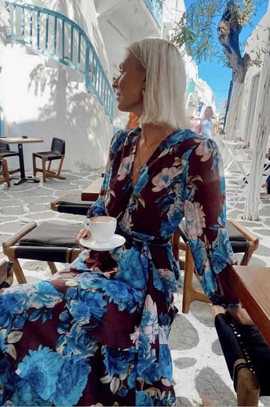 Layer Ruffles Maxi Dress