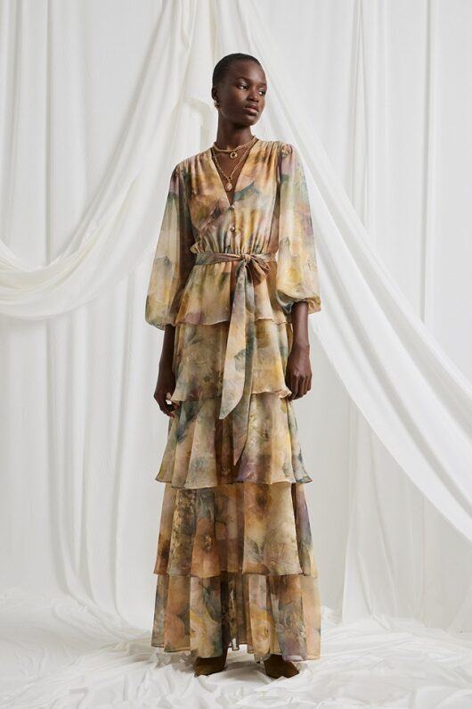 Alternative view of Layer Ruffles Maxi Dress