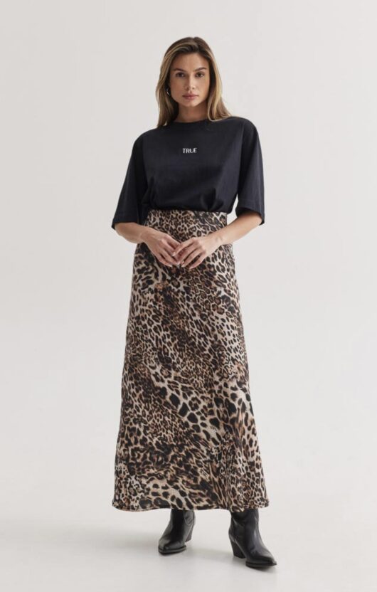 Maxi Skirt Leopar