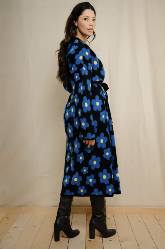 Daisy Blue Knit Dress