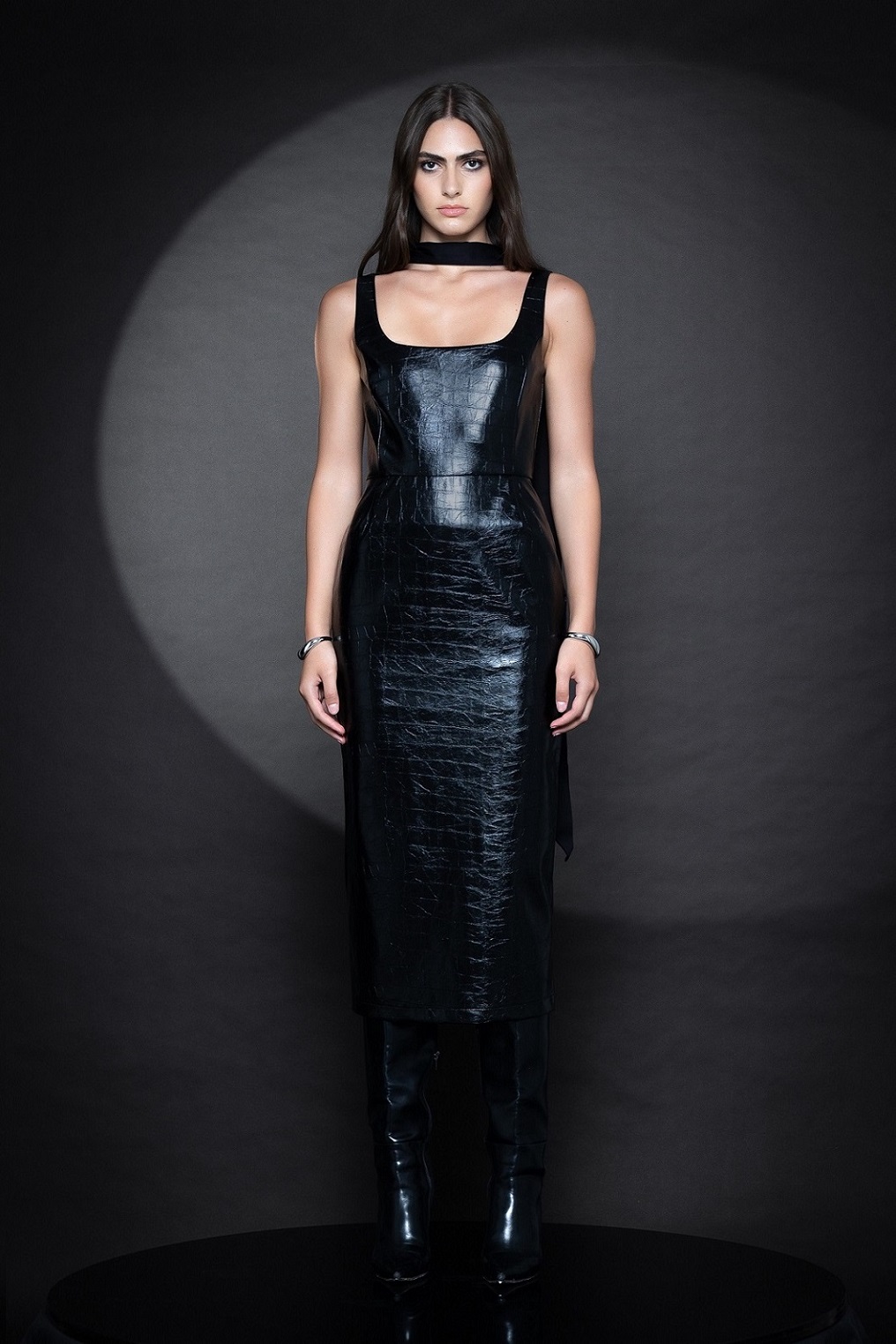 Alaia eco Leather Dress