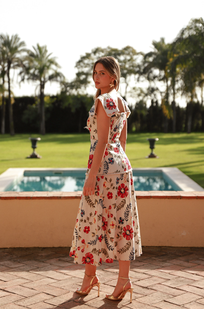 Alternative view of Virelia Dress