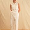 Ivory Safari Jumpsuit - Image 4