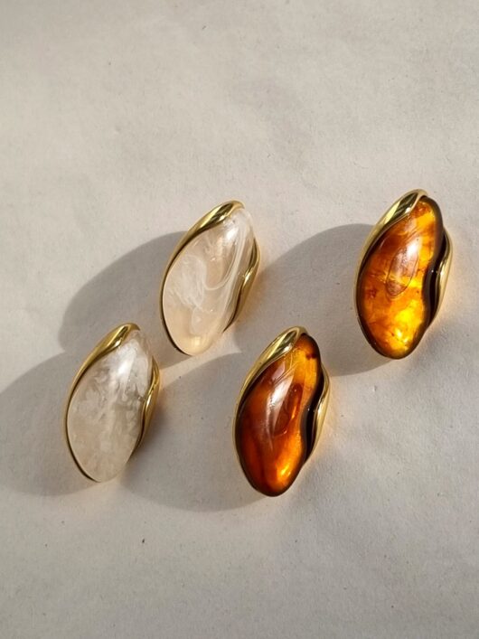 Earrings Steel Elena