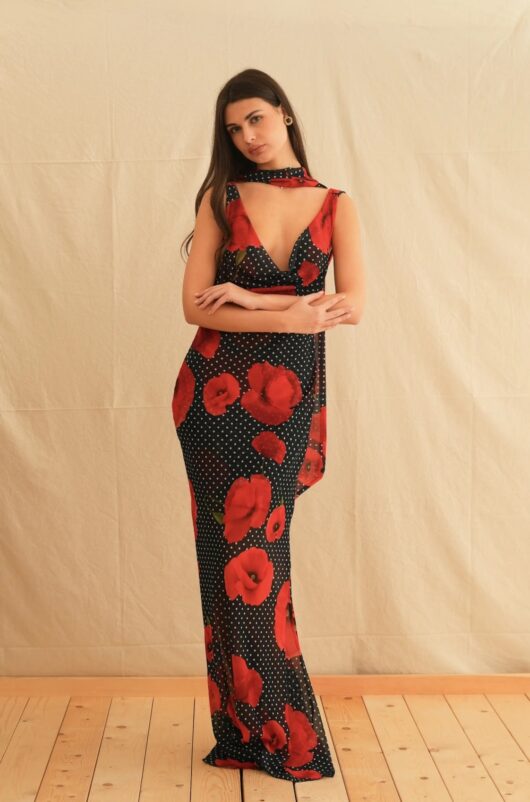 Alternative view of Tulip Affair Draped Dress