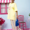 T-shirt Blouse Lime “Πάμε Παραλία” Κοντομάνικο Μπλουζάκι Petit Boutik - Image 4