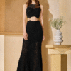 CROCHET LACE CUT OUT DRESS - Image 2