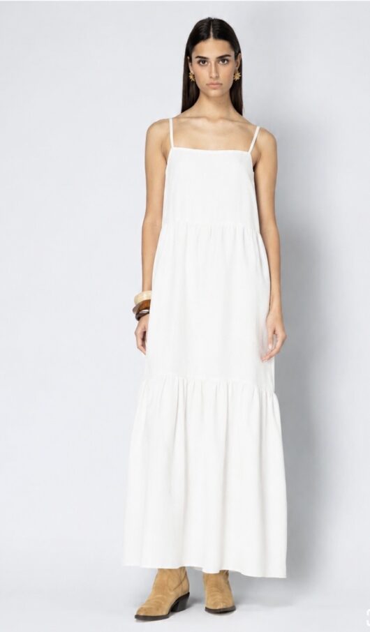 Elodie Maxi Linen Dress
