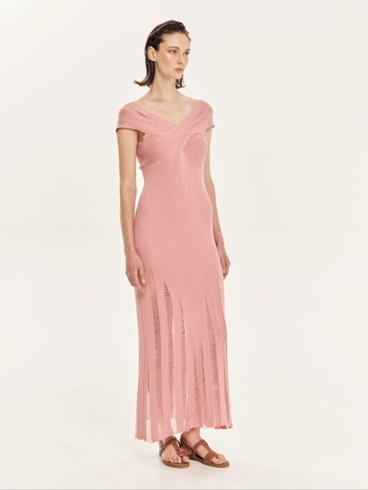 Alternative view of Knit Maxi Dress – Magic Sunsets