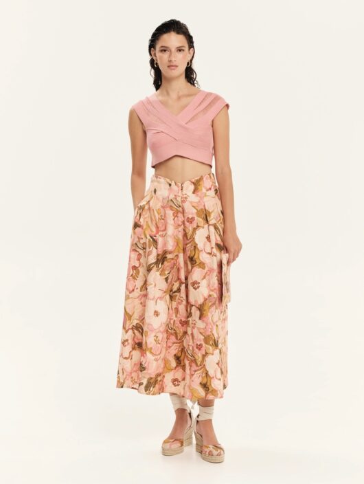 Alternative view of Knit Bralette – Magic Sunsets