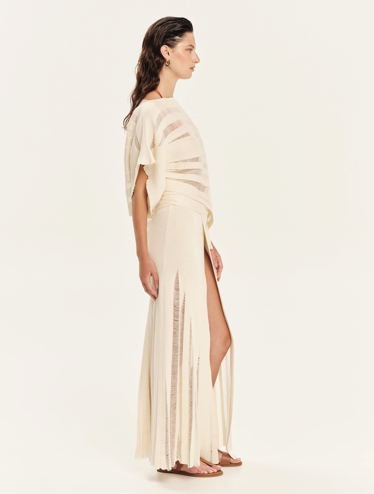 knit skirt pareo - Image 2