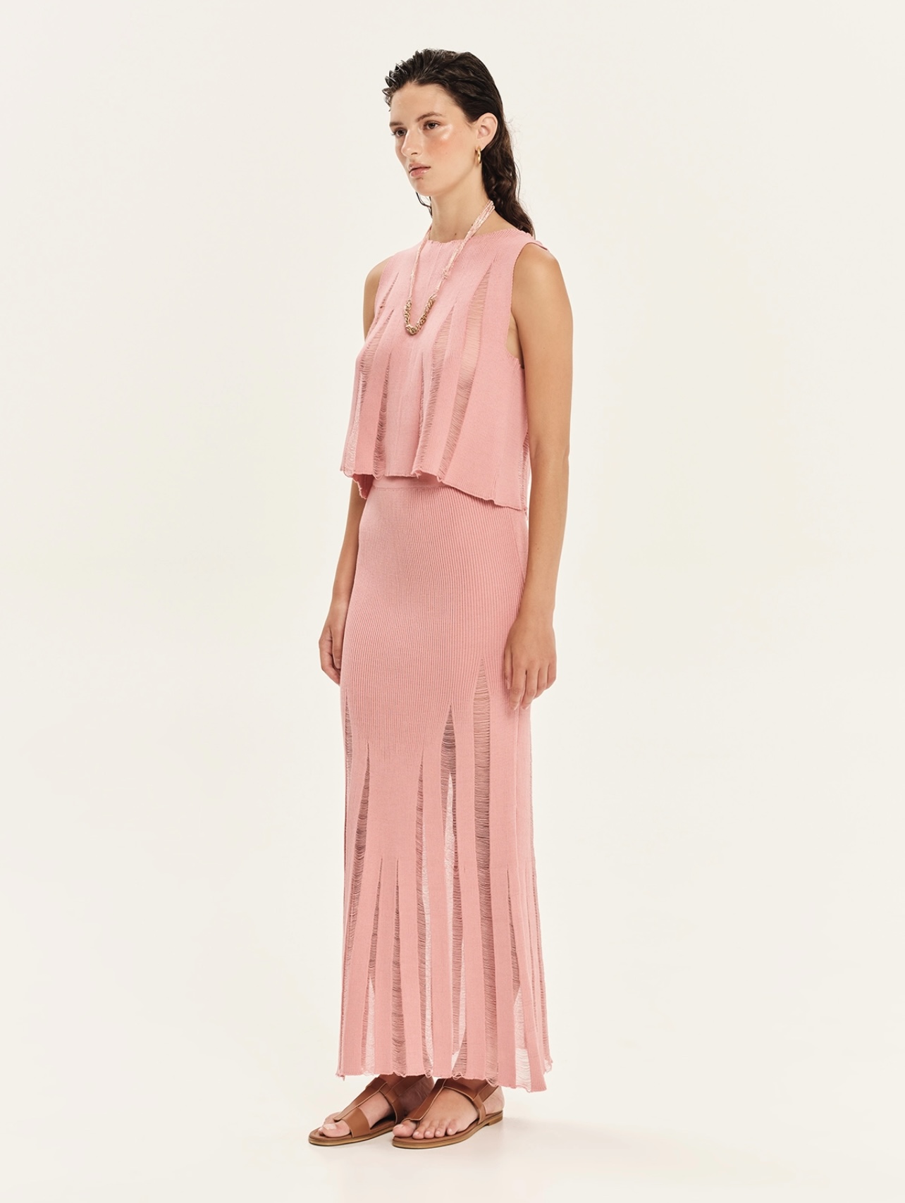 Knit Midi Skirt – Magic Sunsets - Image 2