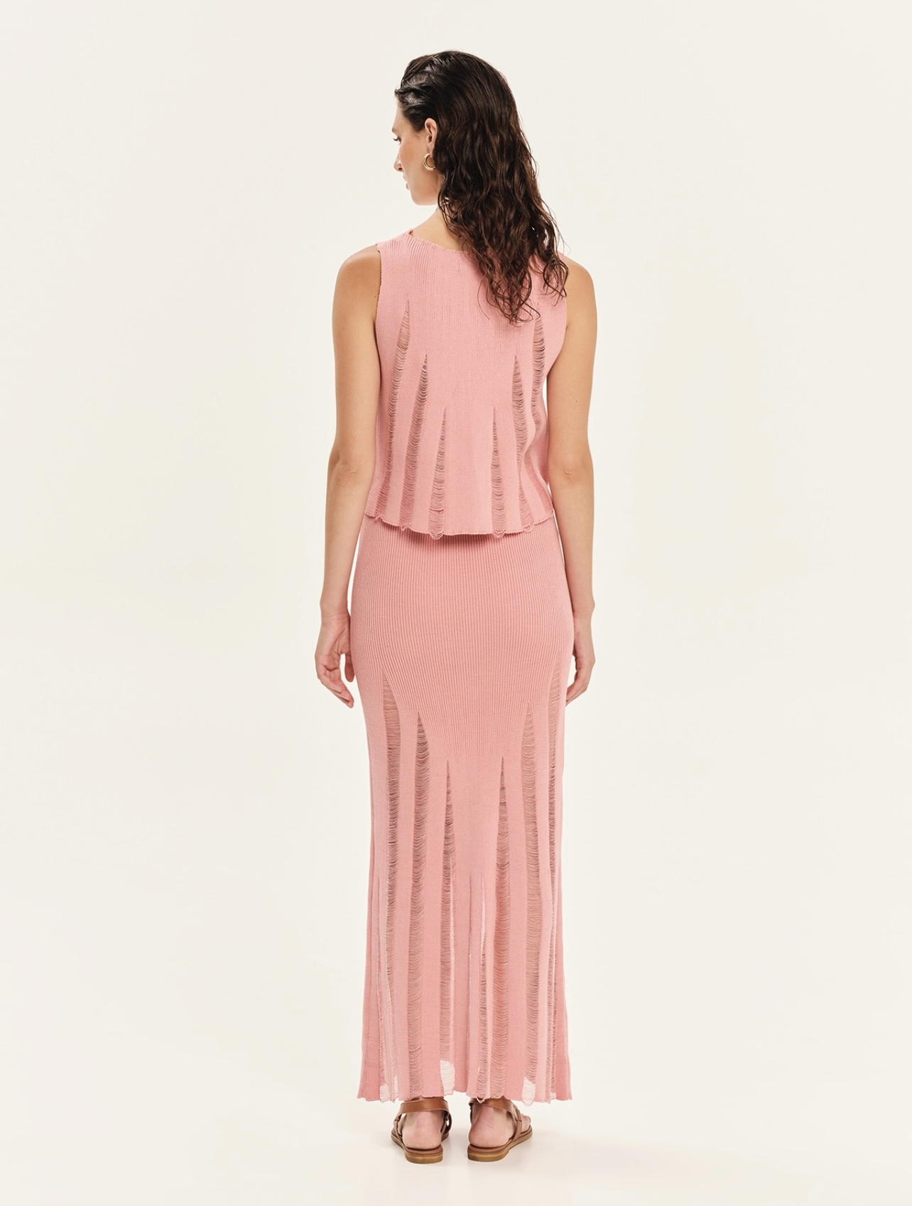 Knit Midi Skirt – Magic Sunsets - Image 3
