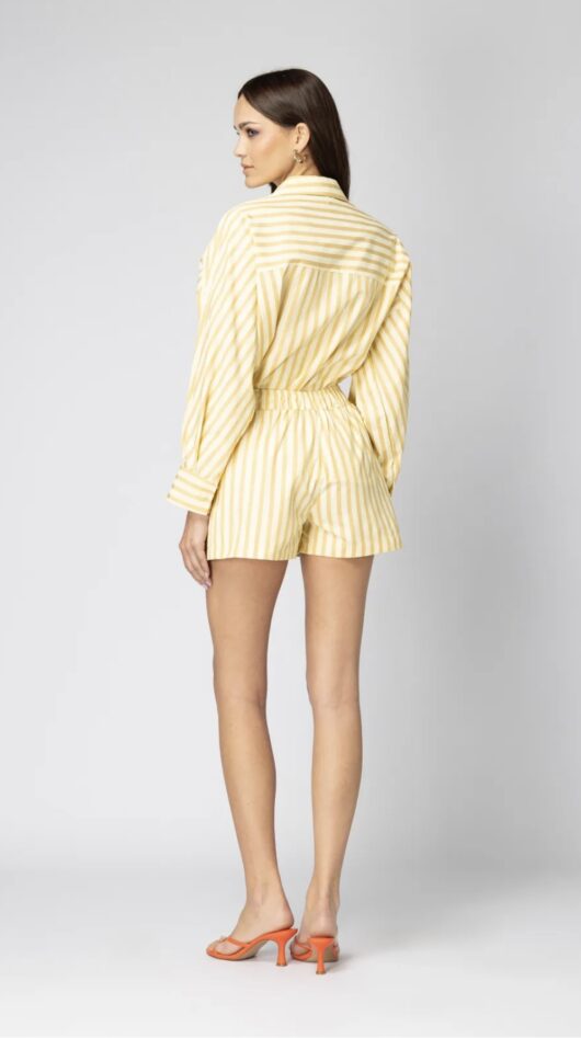 Alternative view of Belle Shorts Yellow