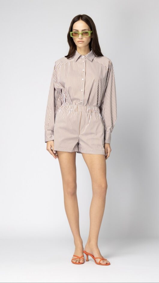 Alternative view of Belle Shirt Brown