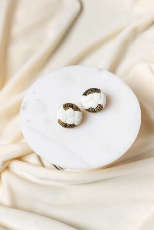 ANTIQUE LACE EARRINGS