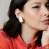 ANTIQUE LACE EARRINGS - Image 2