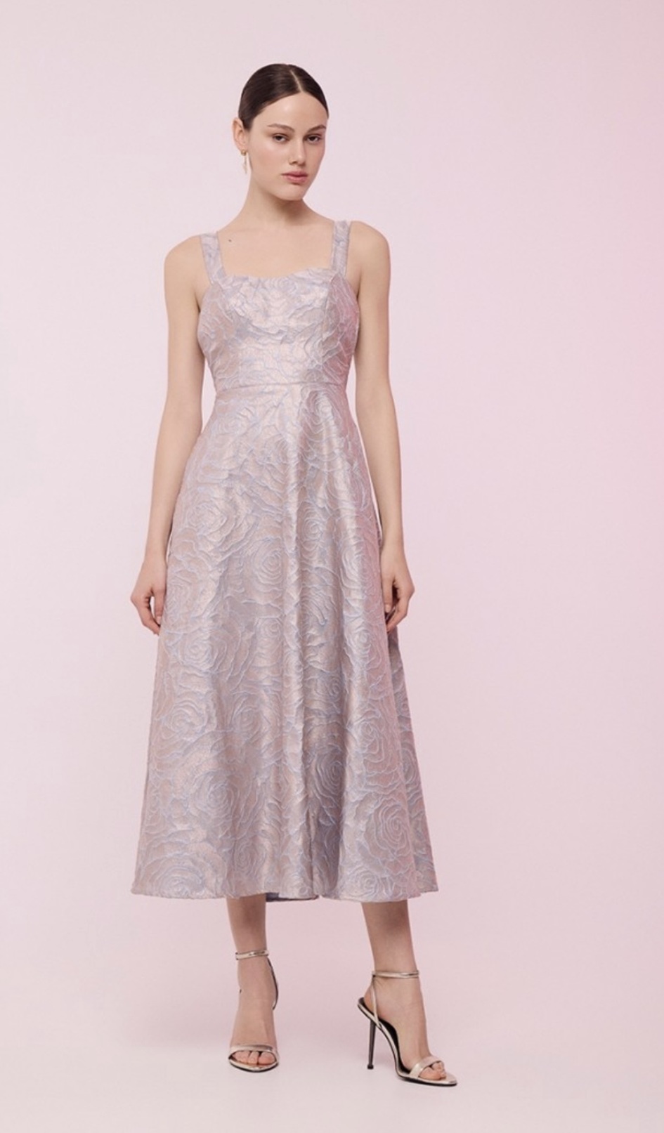 BROCADE MIDI DRESS - Image 2