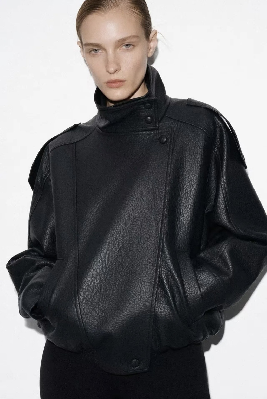 Valeria Eco Leather Jacket