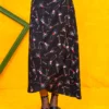 Klara Wrap Skirt Black Acrobats Girls Δετή Φούστα Petit Boutik - Image 2