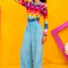 Lucy Pants Κοτλέ Mint Παντελόνι Petit Boutik - Image 4