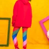 Hooded Φούτερ Blouse Red Travel Μπλούζα Με Κουκούλα Petit Boutik - Image 2