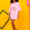 T-shirt Blouse Pink Lucky Cookies Κοντομάνικο Μπλουζάκι Petit Boutik - Image 2