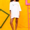 T-shirt Blouse White Plane “‘Ολα θα πάνε καλά” Κοντομάνικο Μπλουζάκι Petit Boutik - Image 4