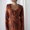 Mirabelle Maxi Vintage Dress