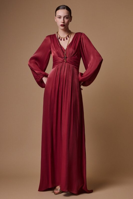 Alternative view of SANZAN LONG DRESS